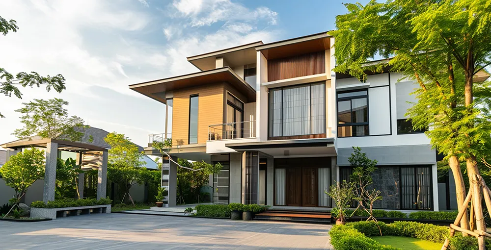รับสร้างบ้านชลบุรี บริการดูแลถึงพื้นที่ โดย Power Home Design